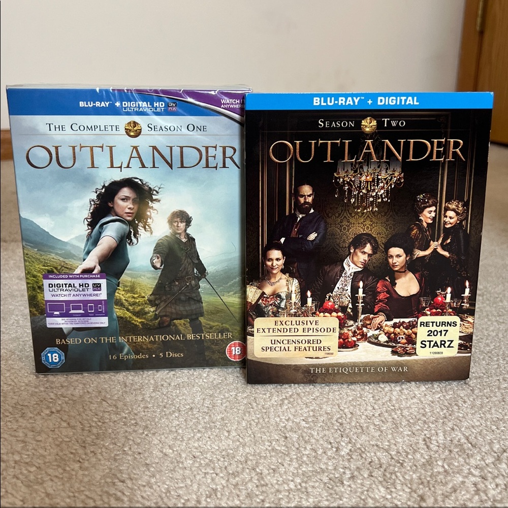 Outlander - Complete Seasons 1 & 2 Blu Ray